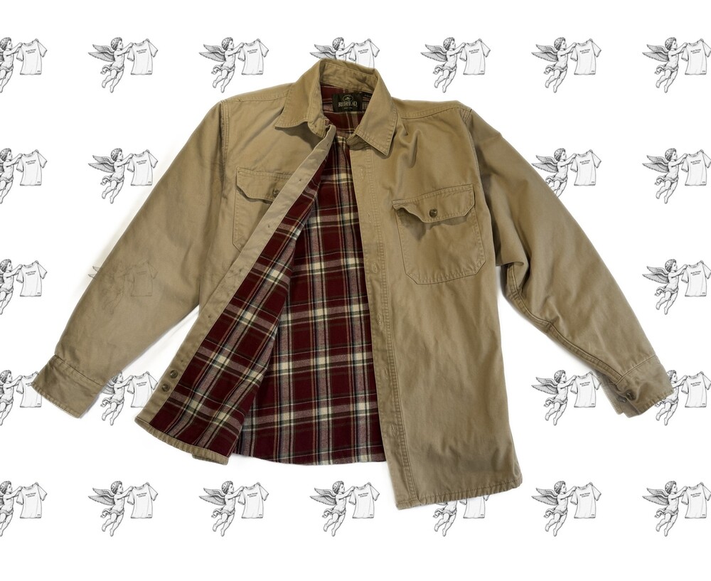 Vintage Redhead Flannel Khaki Jacket
